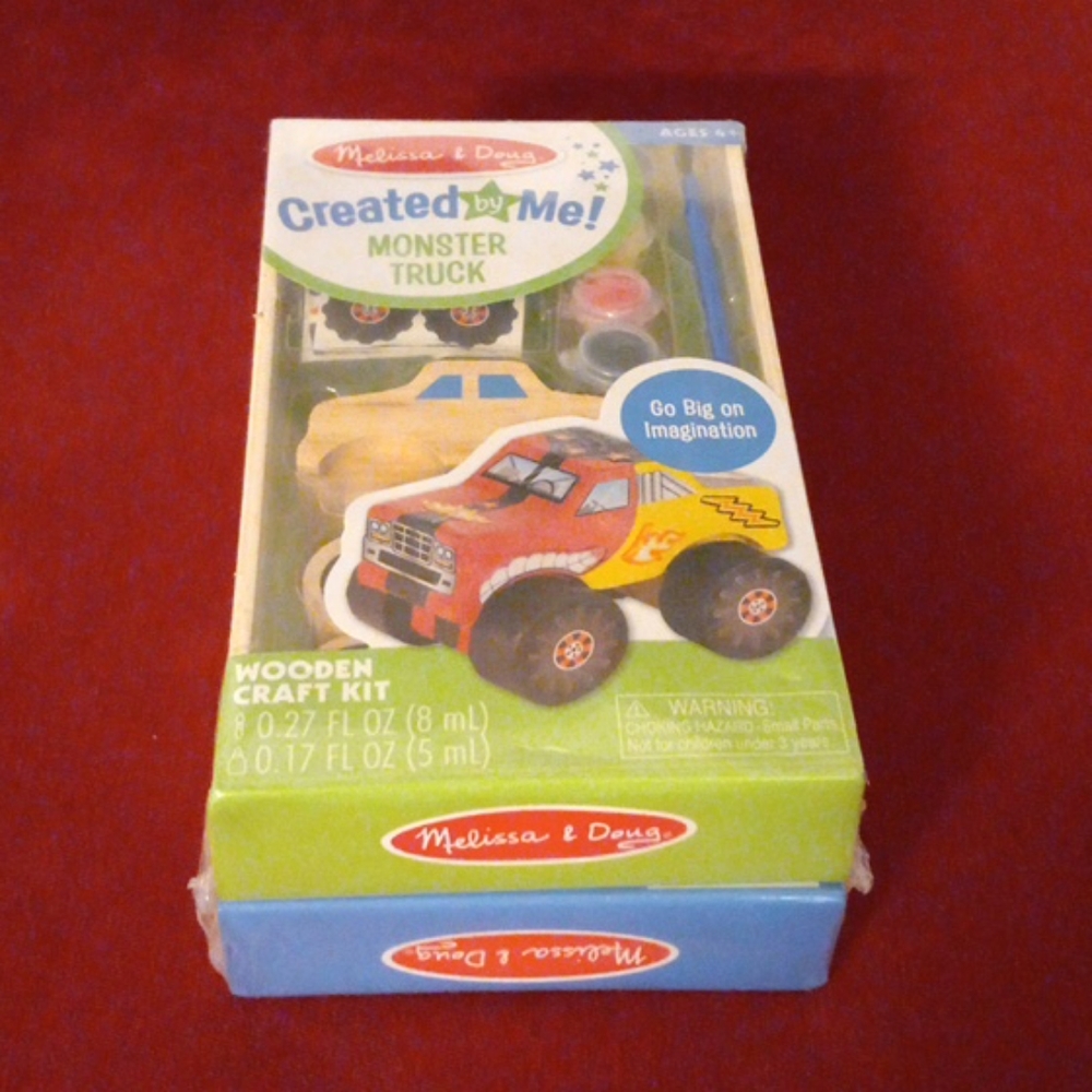 Wooden Customizable Monster Truck Kit